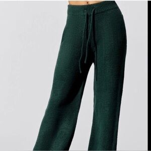 Carbon38 Green Sweater Pants